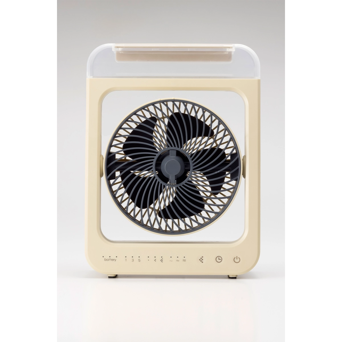 トップランド コードレスミストFAN ブルーグレー SF-DFM10 BG コードレス ミストFAN SF-DFM10 トップランド | 山善ビズコム